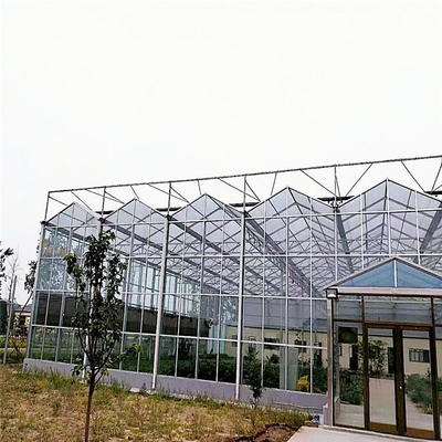 智能玻璃温室大棚施工组织设计 智能玻璃温室建设_辉腾温室良心厂家8